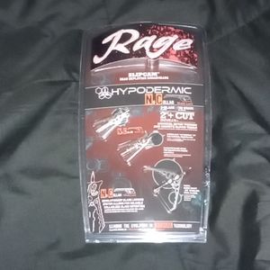 New rage - hypodermic expandable broadheads